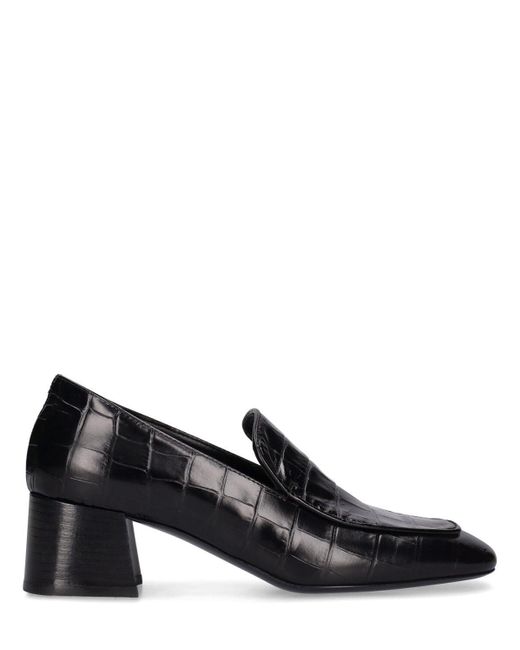 Totême 55mm The Block Heel Leather Pumps in Black Lyst