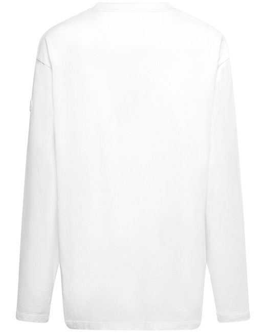 メンズ Moncler コットンtシャツ White