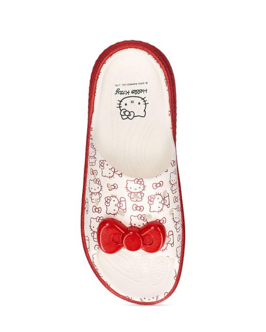 Sandali hello kitty stomp di CROCSTM in Red