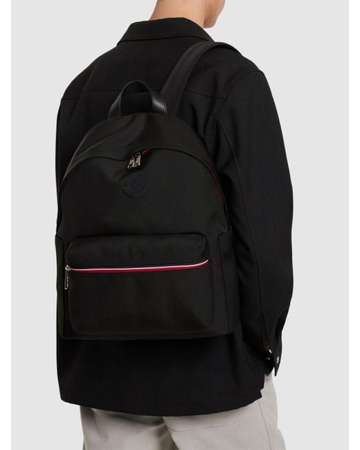 Moncler New Pierrick Nylon Backpack in Black for Men Lyst