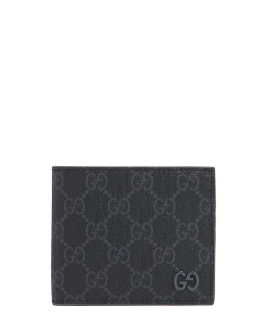 Gucci Bicolor Gg Billfold Wallet in Gray für Herren