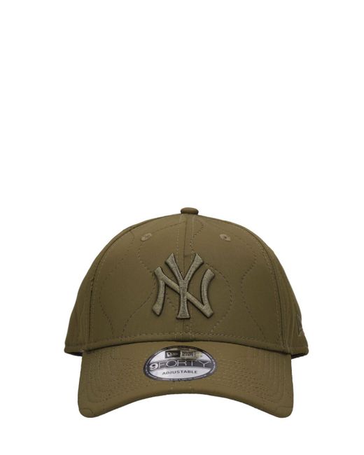 Cappello mlb quilted 9forty new york yankees di KTZ in Green da Uomo