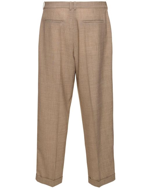 The Row Natural Keenan Wool Pants for men