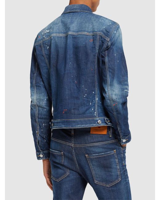 DSquared² Blue Dan Denim Jacket for men