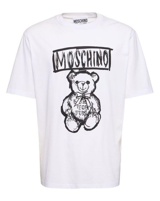 Camisetas moschino hombre baratas hotsell