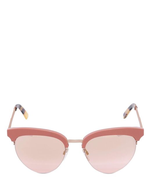 Kyme Pink Greta Cat-eye Sunglasses