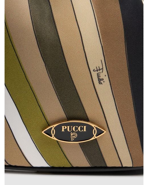 Donna Borsa A Secchiello Iride di Emilio Pucci in White
