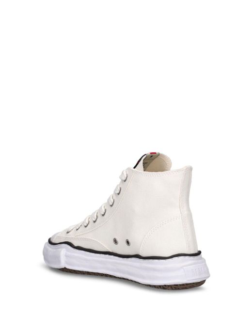 Sneakers altas original sole peterson Maison Mihara Yasuhiro de hombre de color White