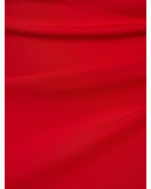 Falda midi de techno ANDREADAMO de color Red