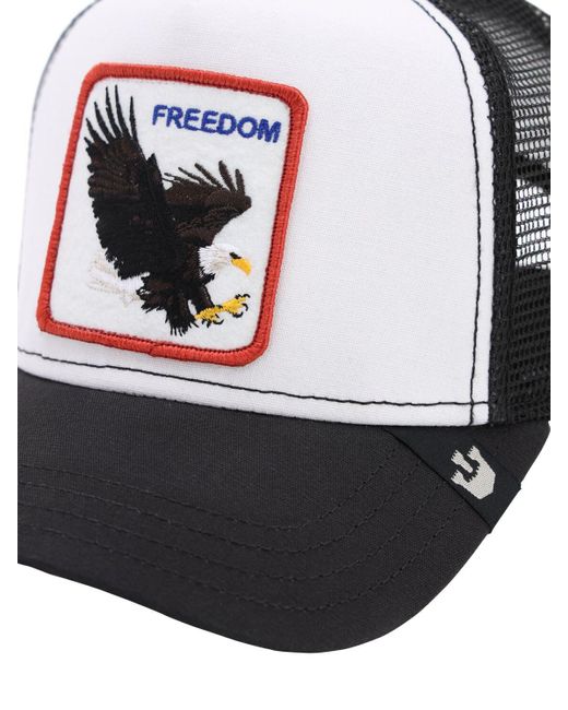 Goorin Bros Freedom Eagle Patch Trucker Hat in White for Men | Lyst Canada