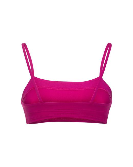 Eres Pink Azur Bikini Top