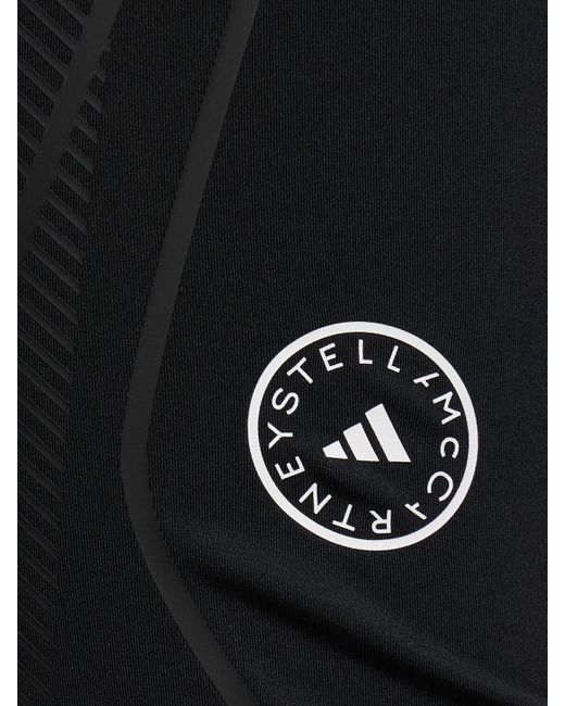Short cycliste running Adidas By Stella McCartney en coloris Black