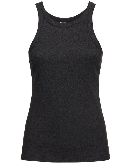 Totême  Classic ジャージーリブtシャツ Black