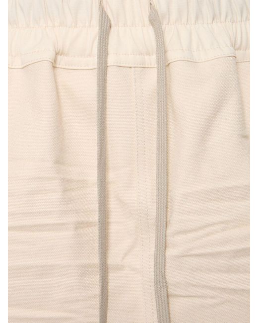 Rick Owens Natural Boxers Drawstring Shorts for men