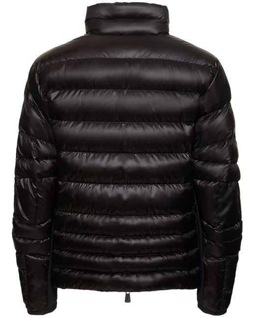 3 MONCLER GRENOBLE Black Canmore Tech Down Jacket for men