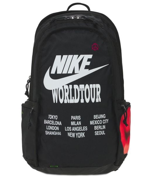 Nike Black World Tour Utility Backpack for men