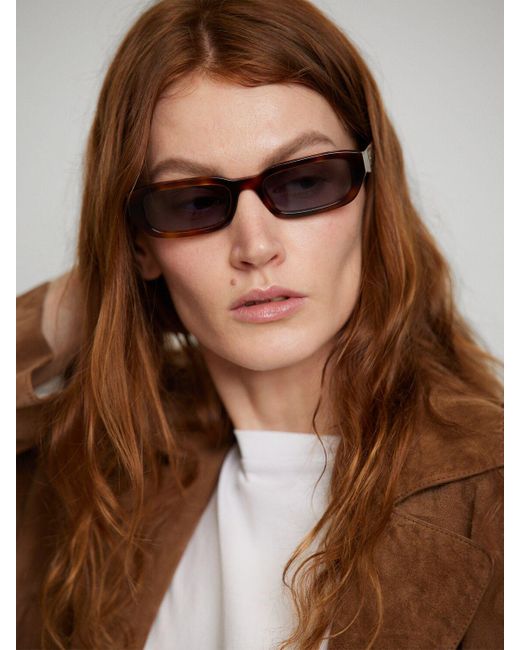 Prada Symbole アセテート サングラス Brown
