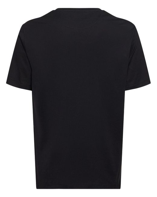 Bally Black Logo Cotton Jersey T-Shirt for men