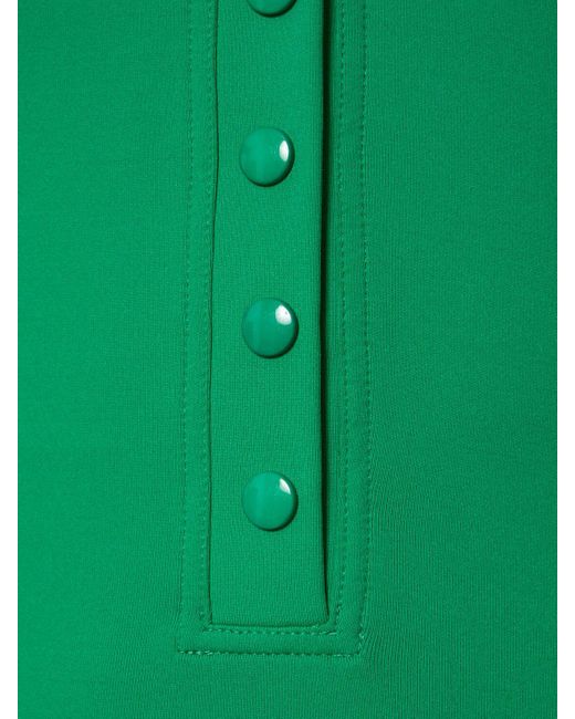 Eres Green Badeanzug Mit V-ausschnitt "icone"