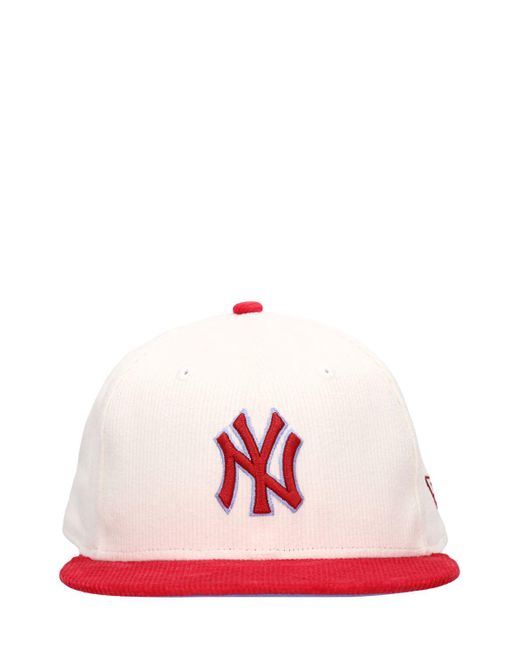 KTZ Pink Ny Yankees 59fifty Cap for men
