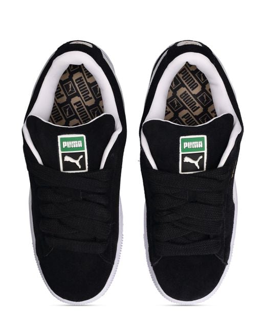 PUMA Black Suede Xl Sneakers for men