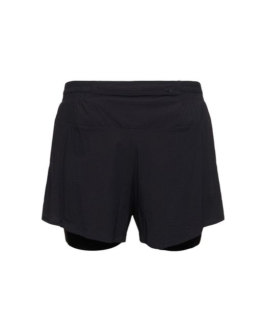 Y-3 Blue Run Shorts for men