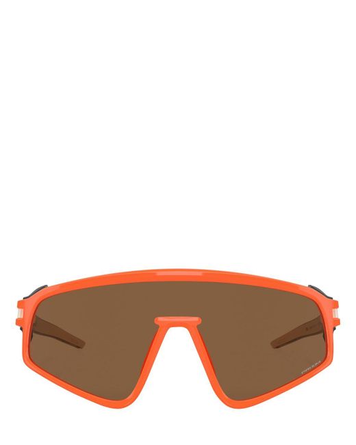 Oakley Orange Latch Tm Panel Mask Sunglasses