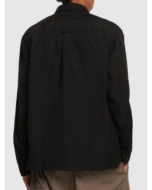 Carhartt Black Craft Long Sleeve Zip Shirt for men
