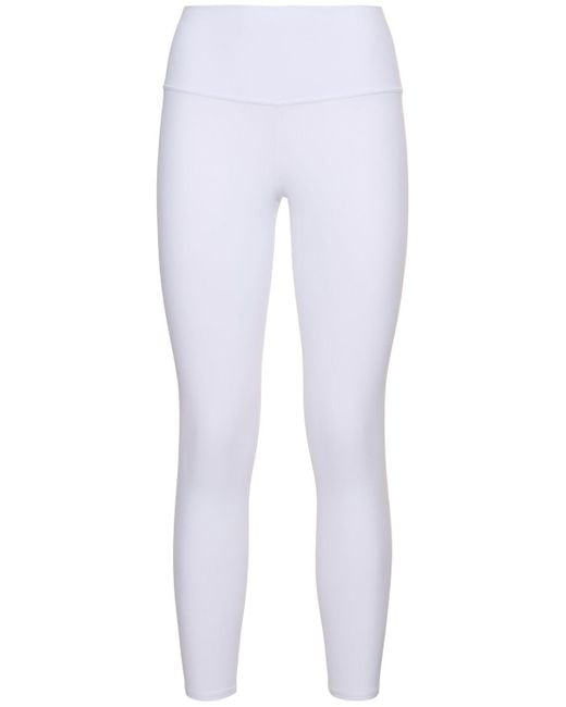 Alo Yoga White Airbrush High Waist 7/8 leggings