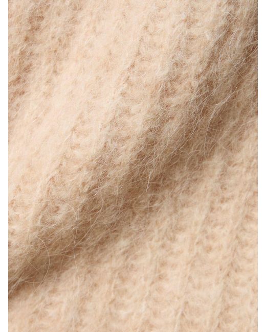 Gilet en laine mélangée adam Anine Bing en coloris Natural