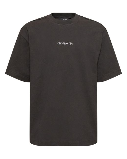 Axel Arigato Black Sketch Cotton T-shirt for men