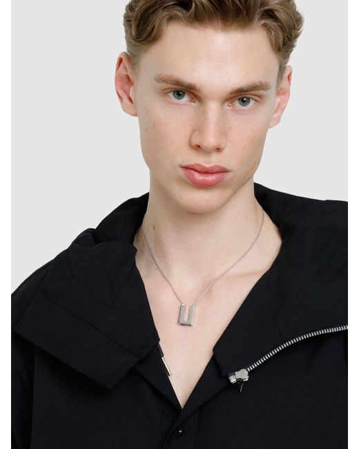 Tom Wood 24.4 Inch Square Pendant in White for Men | Lyst
