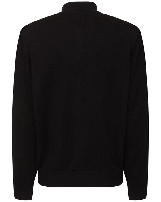 メンズ Boss Palano コットンジップスウェットシャツ Black