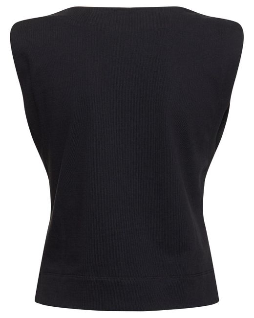 T-shirt en coton amanda Soeur en coloris Black