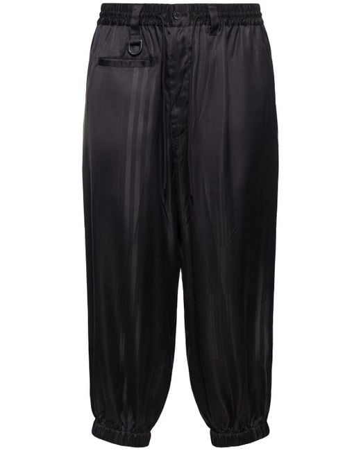 Pantaloni 3s di Y-3 in Black da Uomo