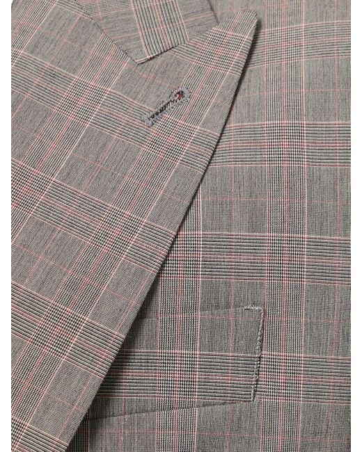 Vivienne Westwood Gray Prince Of Wales Cotton Blazer for men