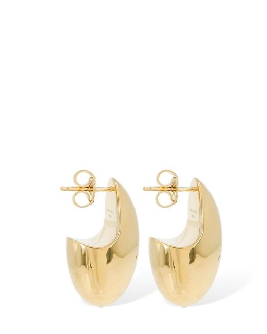 Otiumberg Metallic Pebble Stud Earrings