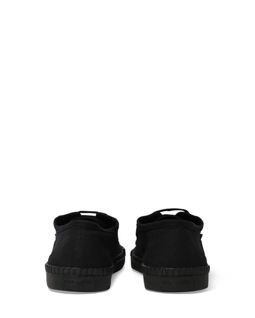 Saint Laurent Black ‘Wes’ Sneakers for men