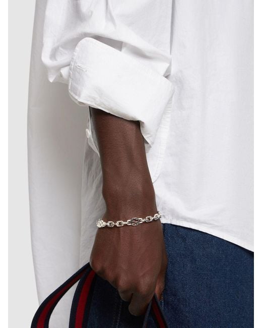 Gucci Natural Interlocking Chain Bracelet