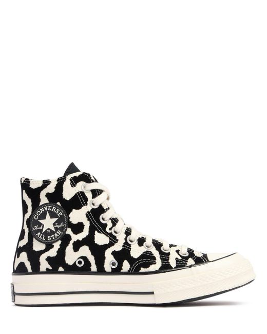 Donna Sneakers Chuck 70 Leopard Remix di Converse in White