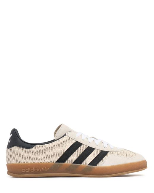 Donna Sneakers Gazelle Indoor/Nero di Adidas in White
