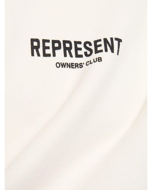 Sweat-shirt en coton à capuche owners club Represent pour homme en coloris Natural