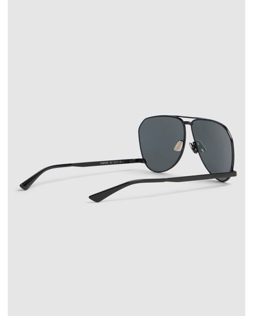 Saint Laurent Gray Sl 690 Metal Sunglasses for men