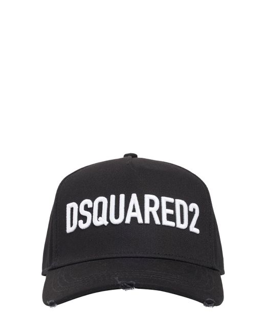 Cappello baseball in technicolor di DSquared² in Black da Uomo