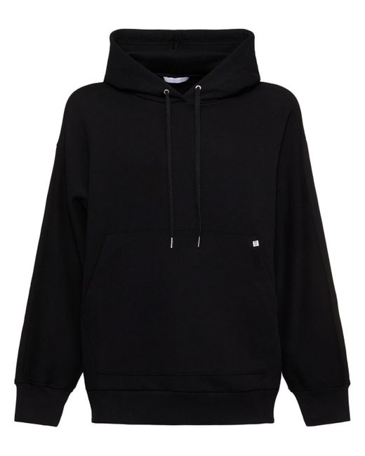 Helmut Lang Black Mega Zipped Hoodie for men