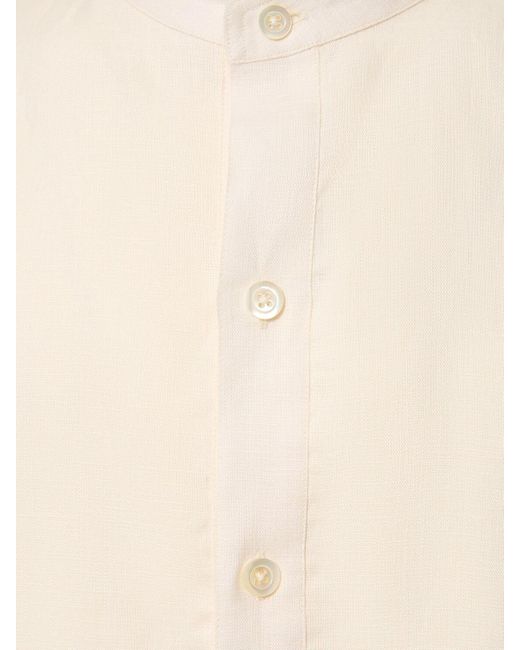 PT Torino Natural Linen Mariner Shirt for men