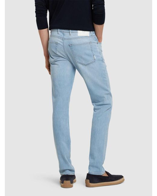 Jeans de denim PT Torino de hombre de color Blue