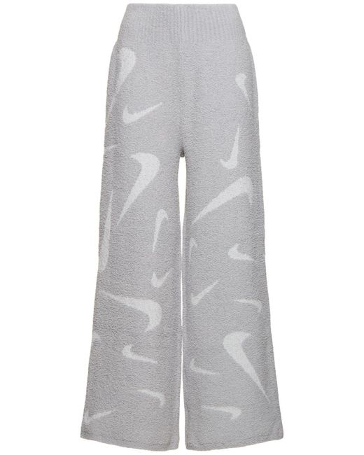 Nike Gray Wool Blend Knit Pants