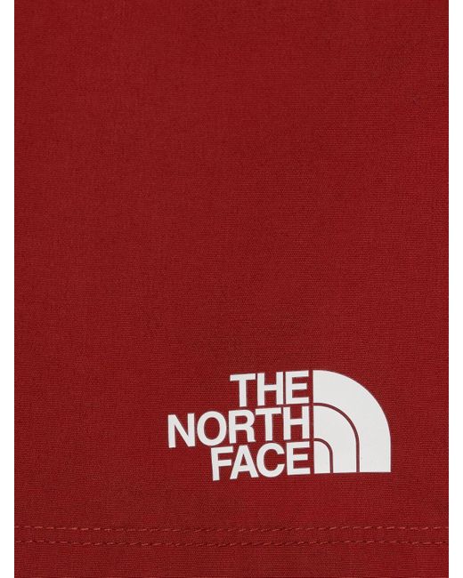 メンズ The North Face ナイロン水着 Red