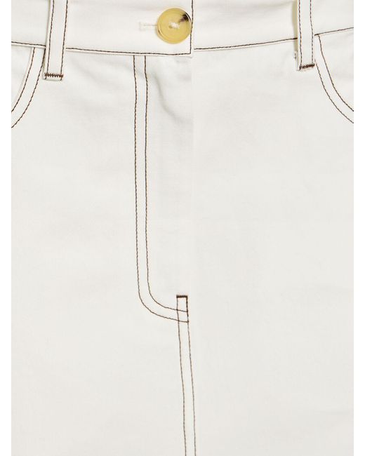 Totême  White Midirock Aus Bio-baumwolle